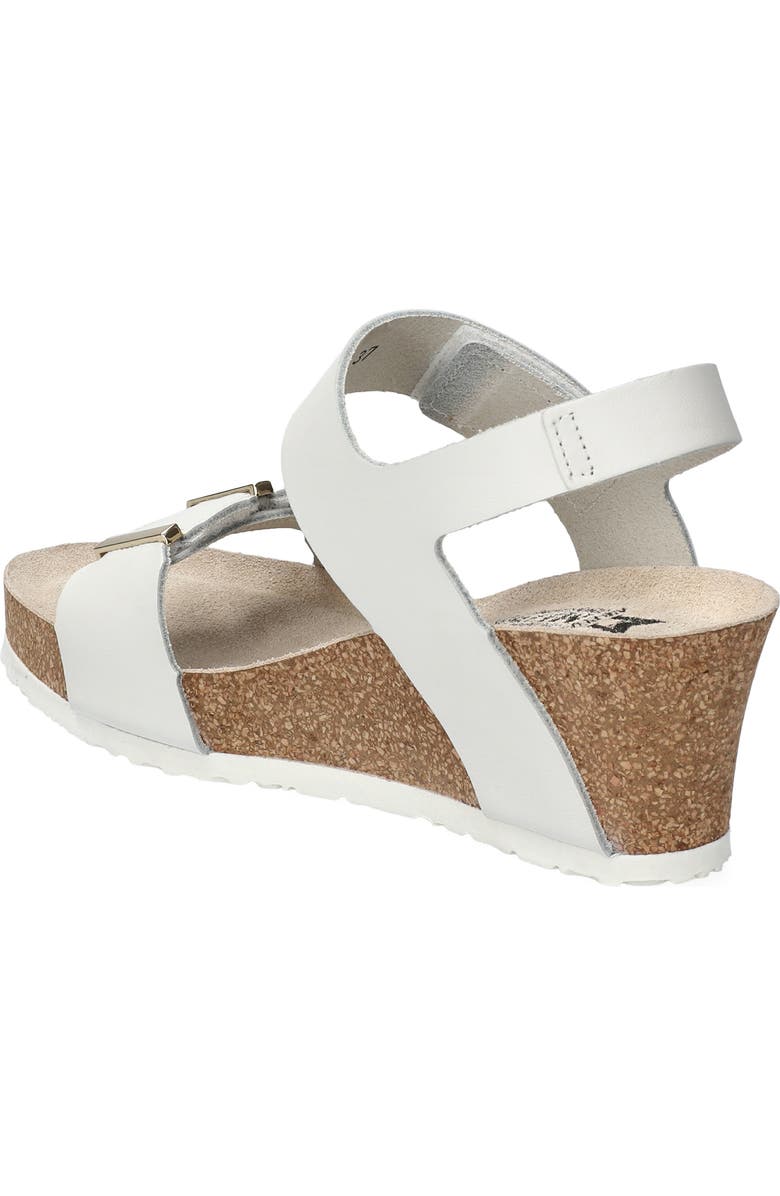 Mephisto Leonore Ankle Strap Sandal, Alternate, color, White