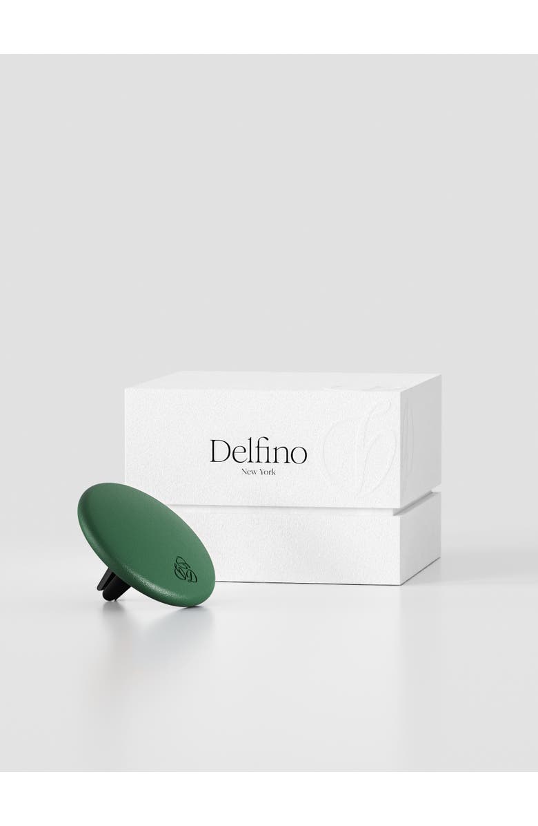 Delfino Oud Green Lambskin Car Diffuser and Insert, Alternate, color, Regular