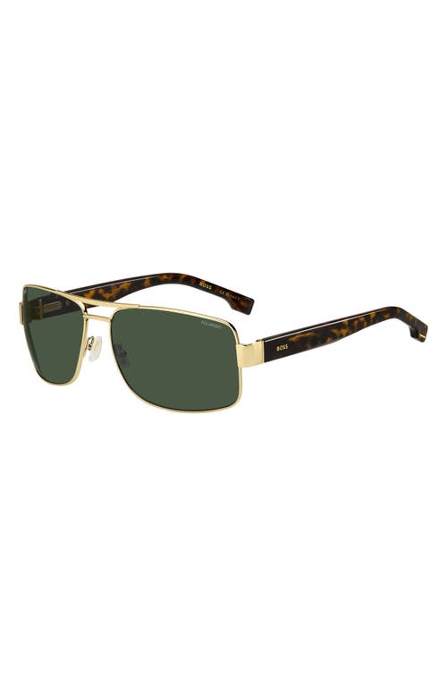 Hugo Boss Boss 62mm Oversize Polarized Navigator Sunglasses