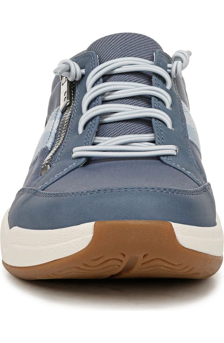 Rykä Carefree Zip Walking Sneaker, Alternate, color, Stone Blue