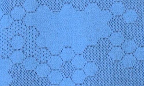 Shop Tailorbyrd Honeycomb Textured Performance Quarter Zip Pullover In Blue