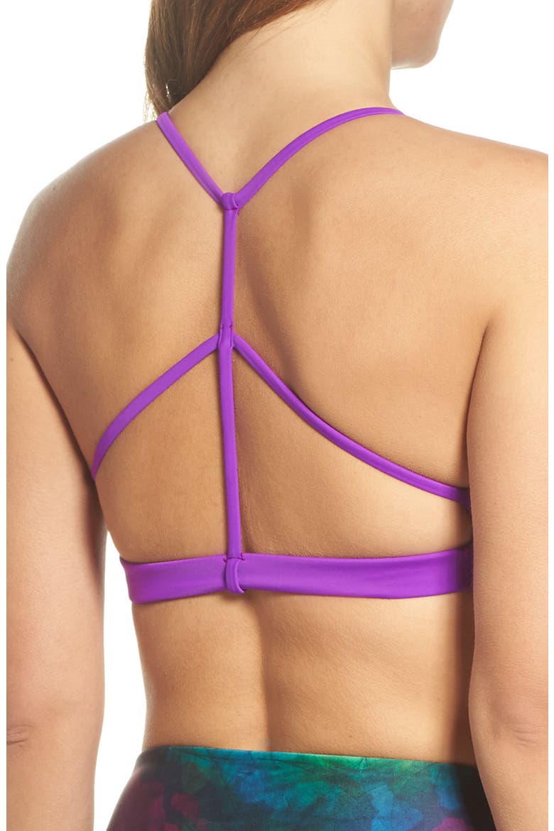 Pyramid Sports Bra, Alternate, color, ELECTRIC PURPLE