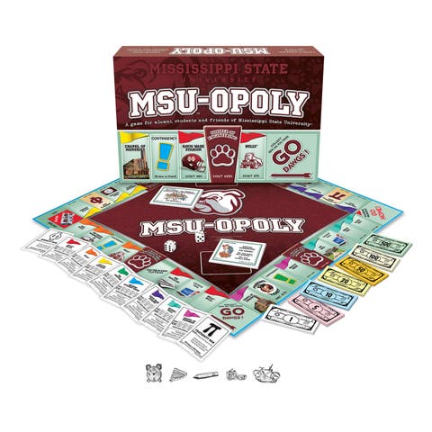 Msuopoly Mississippi State Monopoly Board Game