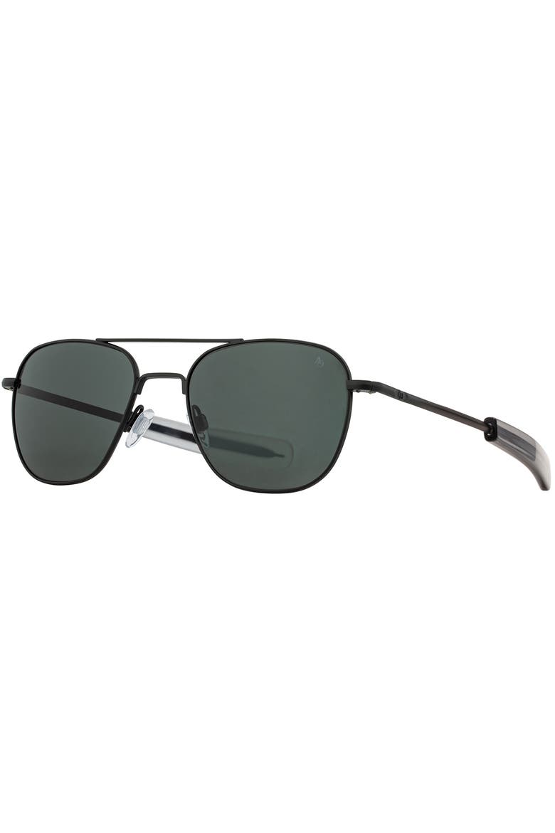 Original Pilot 52mm Aviator Glass Polarized, Main, color, Black - GYG-P