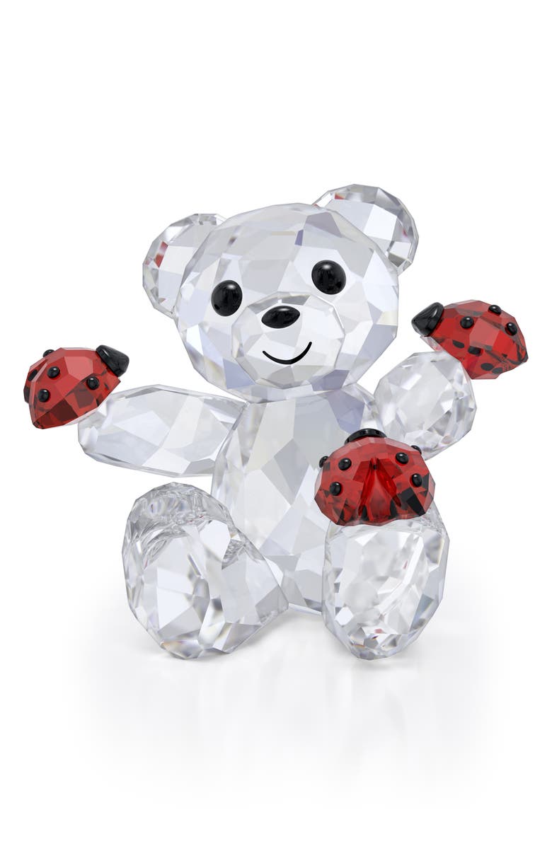 Swarovski Kris Bear Good Luck Bear Crystal Figurine, Main, color, Crystal Multi