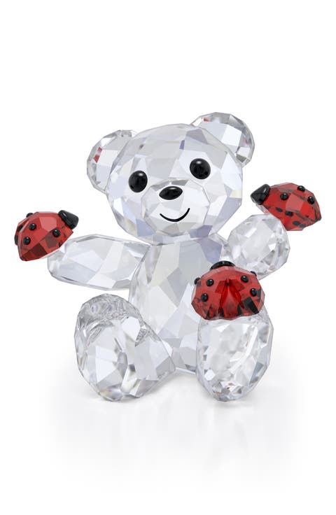 Kris Bear Good Luck Bear Crystal Figurine