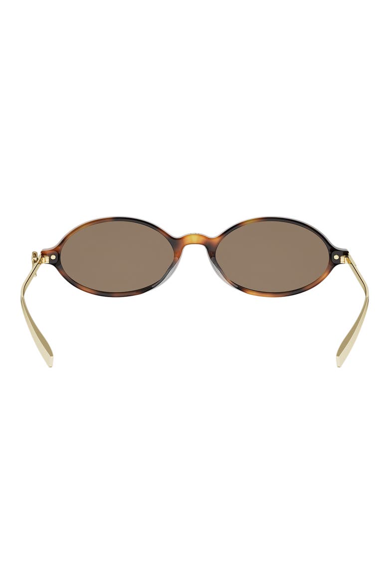 Bow R2I Oval Sunglasses, Alternate, color, BLONDE HAVANA / BROWN
