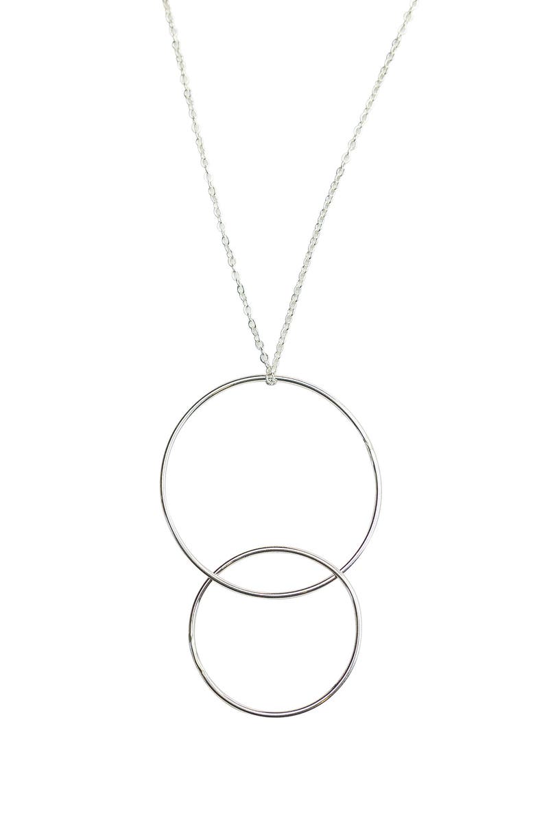 Nashelle Double Drop Necklace, Main, color, 