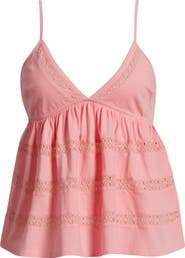 BP. Inset Lace Babydoll Cami