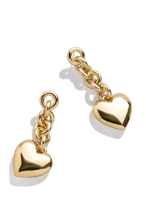 Quinn Heart Drop Earrings