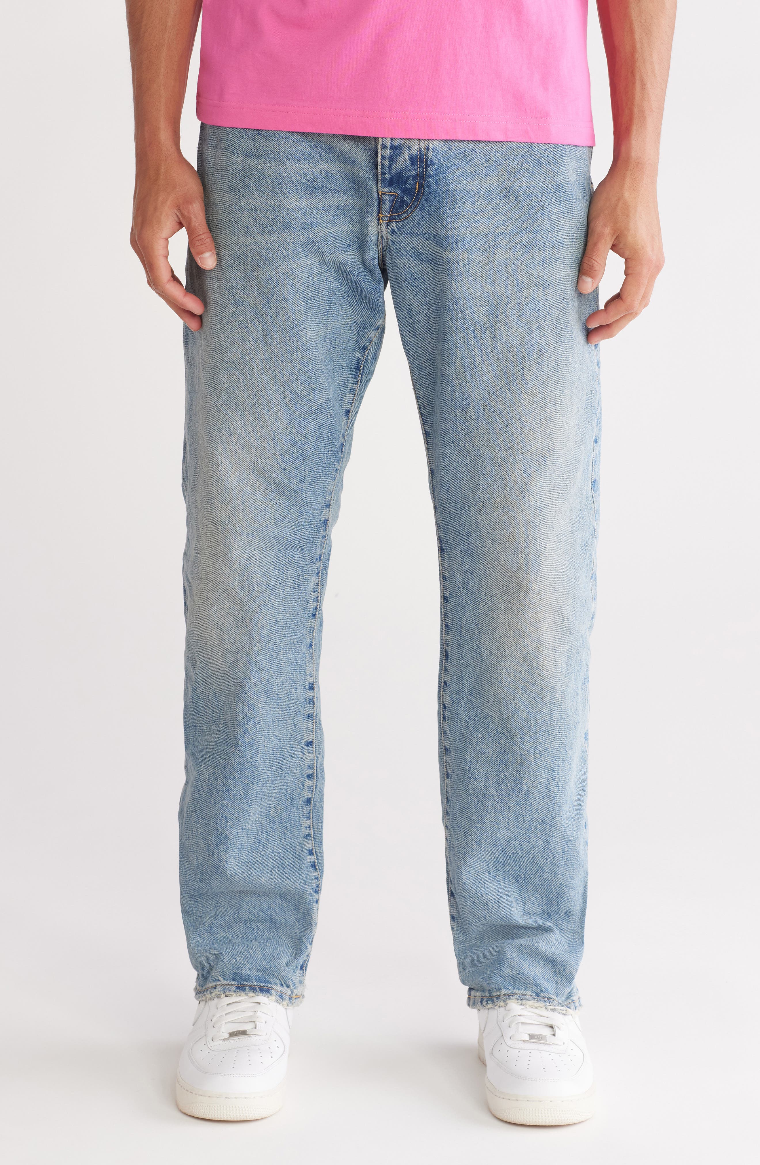 PURPLE BRAND P011 Straight Leg Jeans