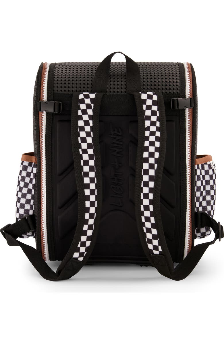 Light+Nine Kids' Checkered Student Backpack, Alternate, color,