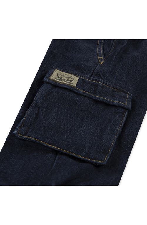 Levi's Denim Cargo Joggers In Blue