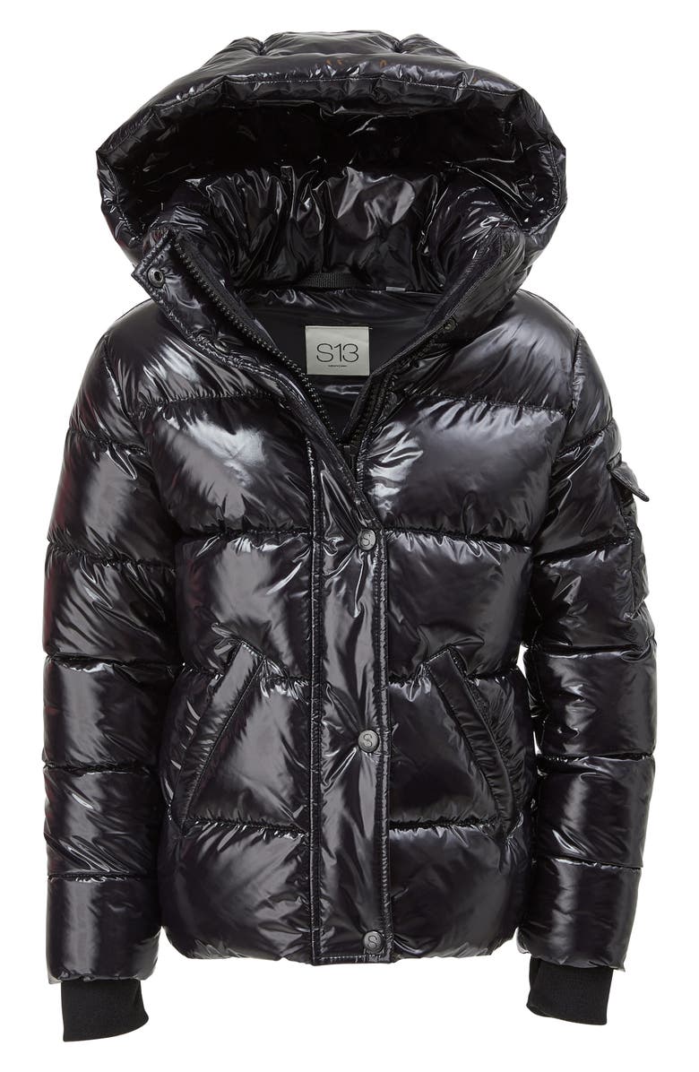 S13 Kids' Ella Quilted Jacket, Main, color, Jet