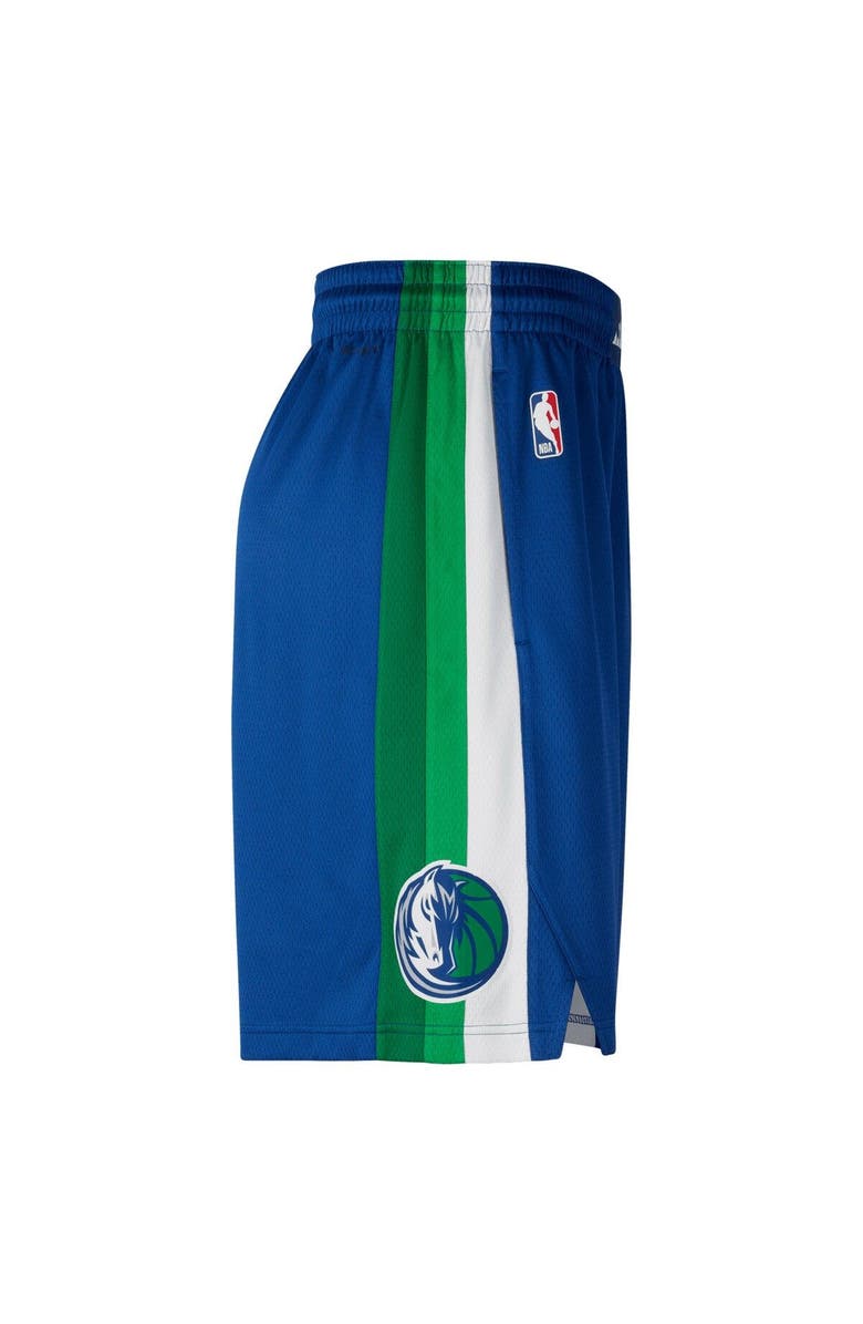 Nike Men's Nike Blue Dallas Mavericks 2022/23 City Edition Swingman Shorts, Alternate, color, 