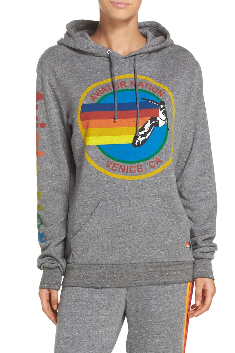 Pullover Hoodie, Main, color, HEATHER GREY
