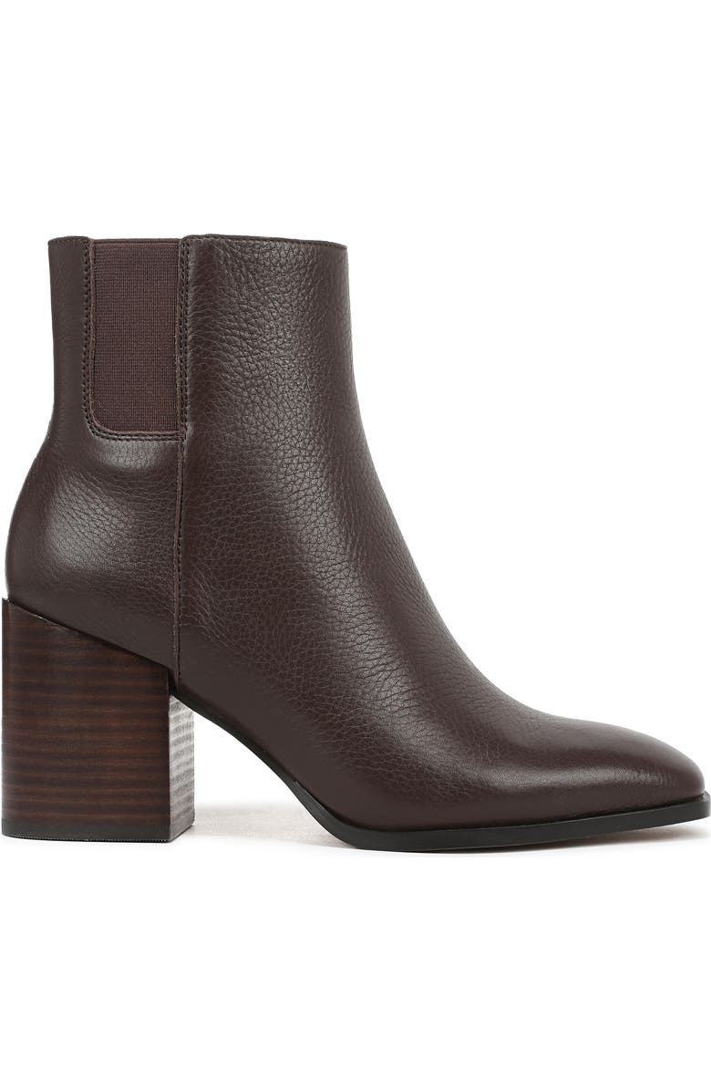 Vionic Vynn Plain Toe Bootie, Alternate, color, Chocolate Ganache