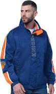 STARTER Men's Starter Blue New York Knicks Freestyle Lightweight Full-Zip Jacket