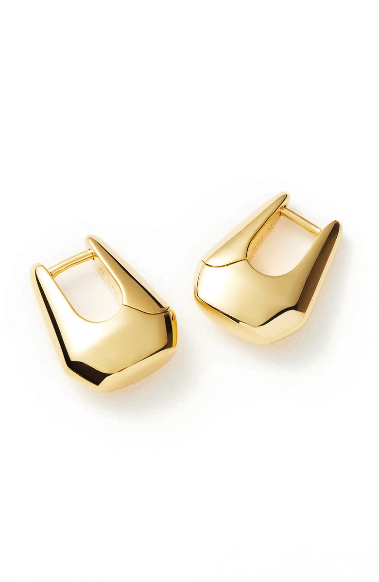 Missoma Lucy Williams Arco Small Hoop Earrings, Main, color,