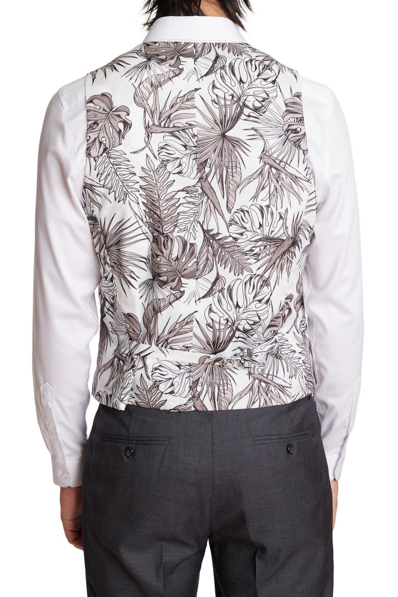 Eaton Modern Fit Vest, Alternate, color, CHARCOAL SHARK