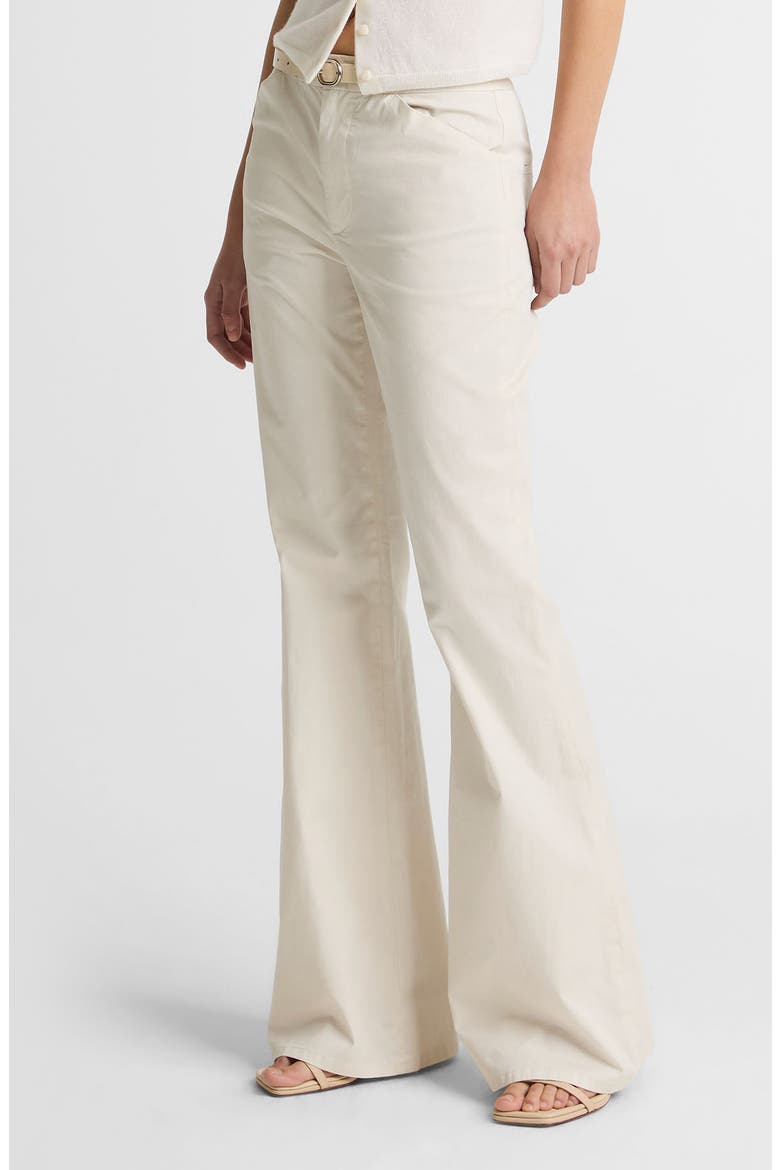 Flare Pants, Alternate, color, HORCHATA