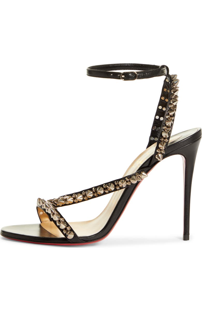 Christian Louboutin Mafaldina Spikes Sandal, Alternate, color,