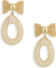 EYE CANDY LOS ANGELES Darina Bow Earrings