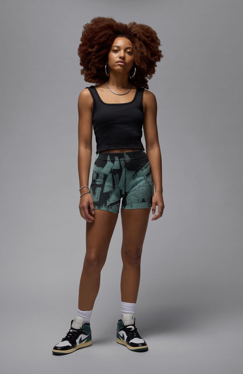 Jordan Jacquard Knit Shorts, Alternate, color, Mineral