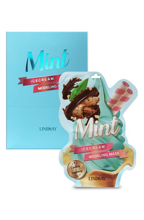 Mint Icecream Modeling Mask