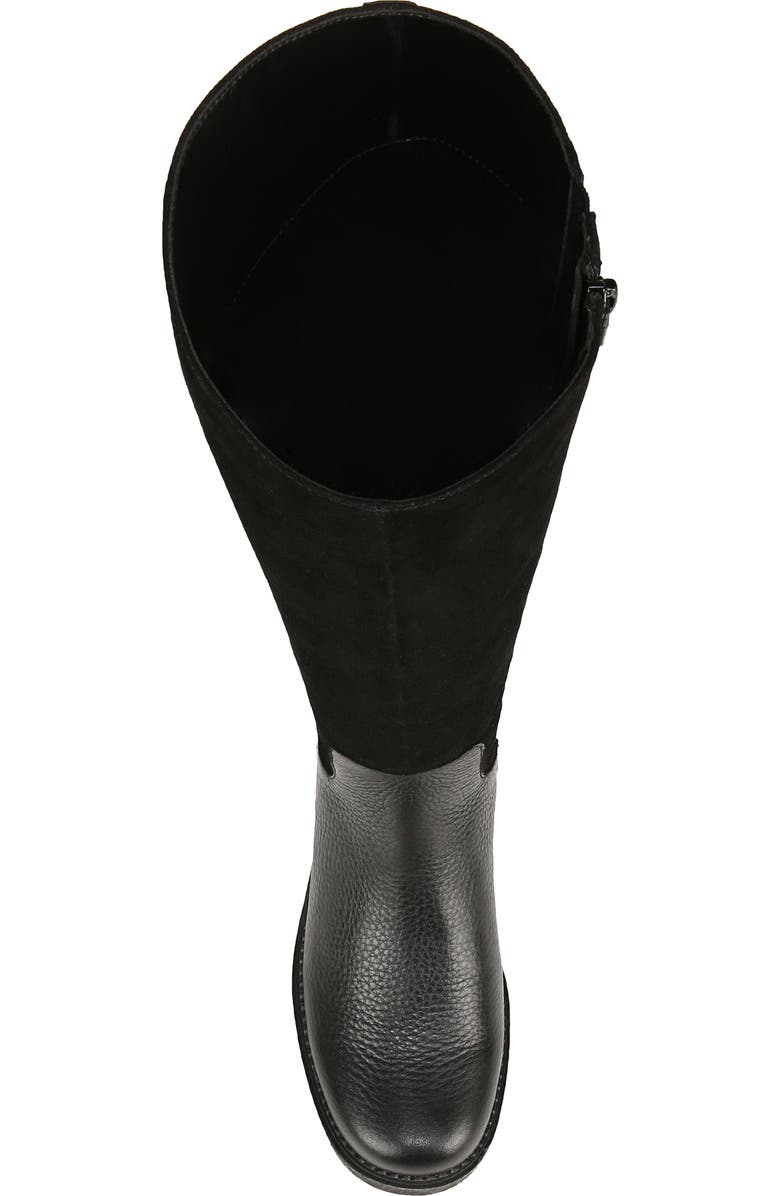 Vionic Fallbrook Water Resistant Knee High Boot, Alternate, color, Black Wc Leather