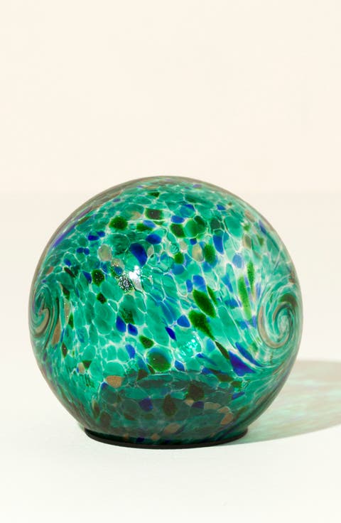 6" Solar Garden Globe Lights