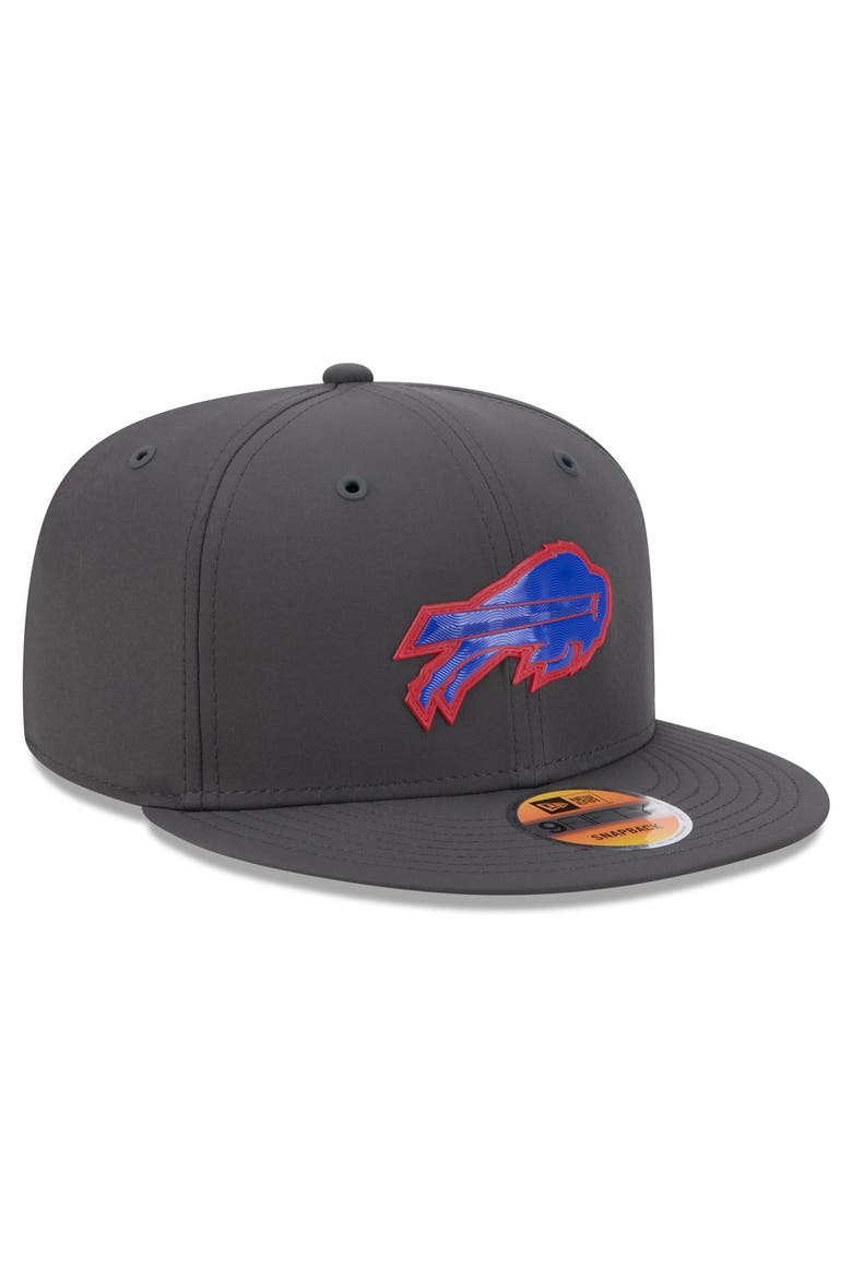 Men's New Era Gray Buffalo Bills 2026 Sideline Alternate 9FIFTY Snapback Hat, Alternate, color, Gray