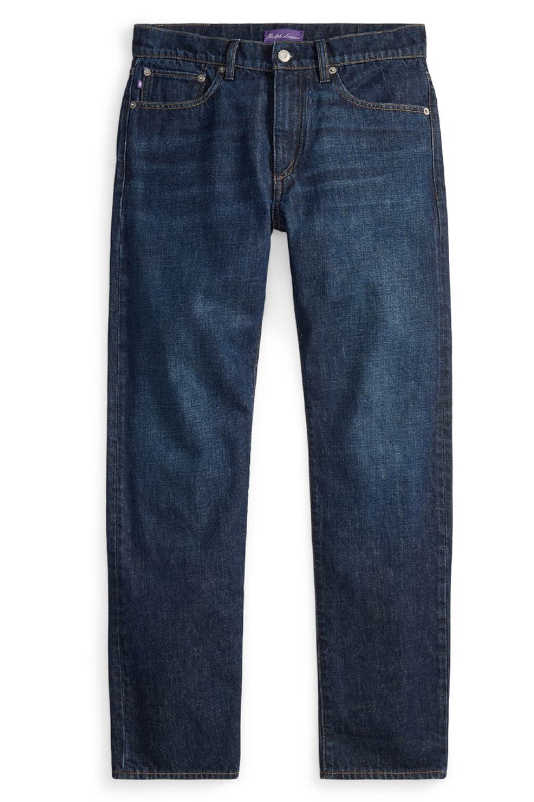 Straight Leg Jeans, Alternate, color, INDIGO BLUE