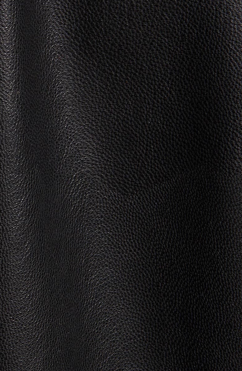 BLANKNYC Faux Leather Long Sleeve Boilersuit, Alternate, color,