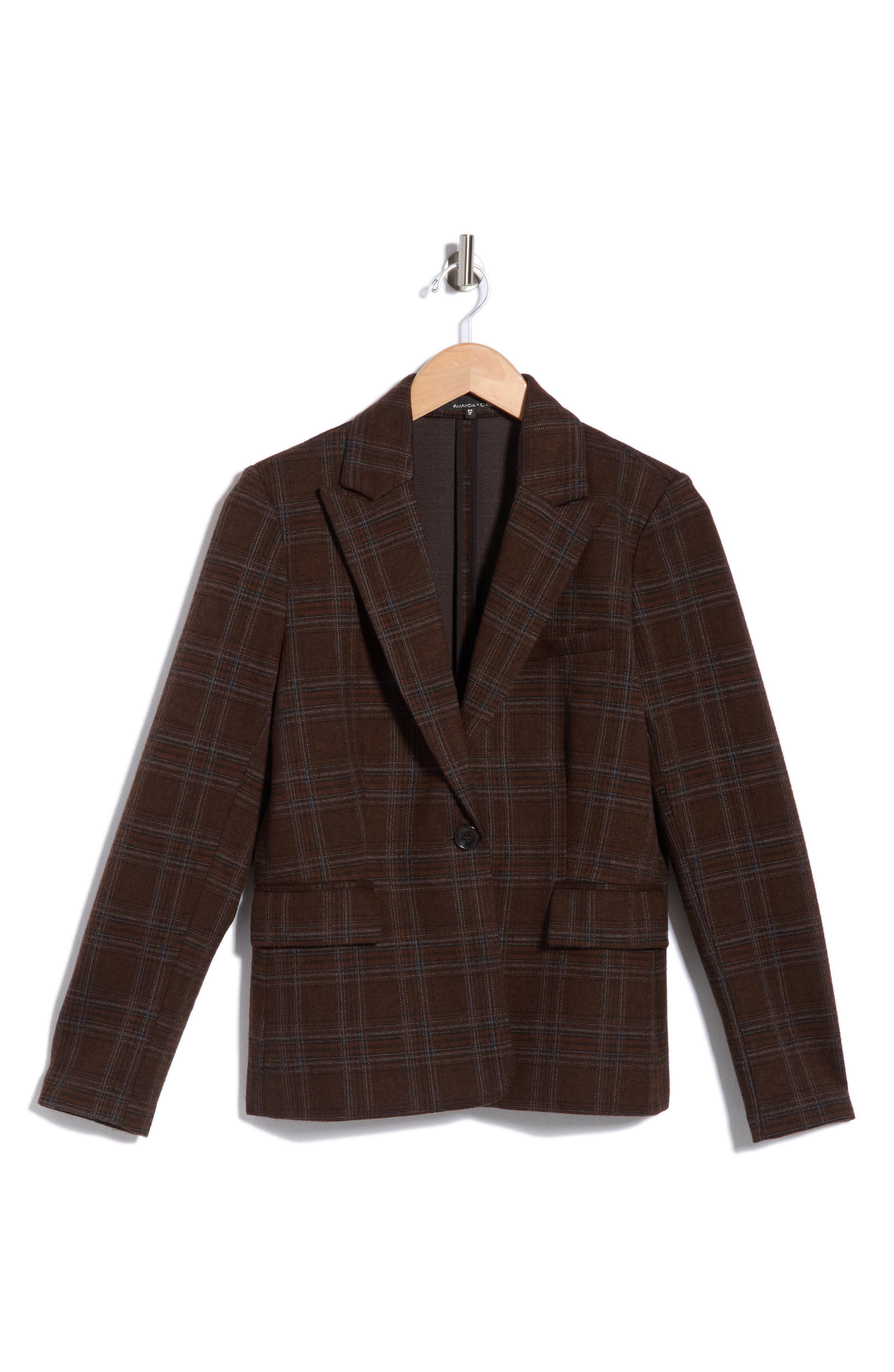 Plaid Blazer