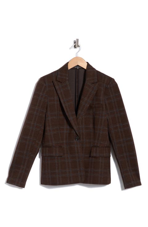 Plaid Blazer