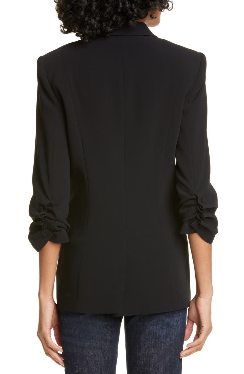 Khloe Ruched Sleeve Blazer