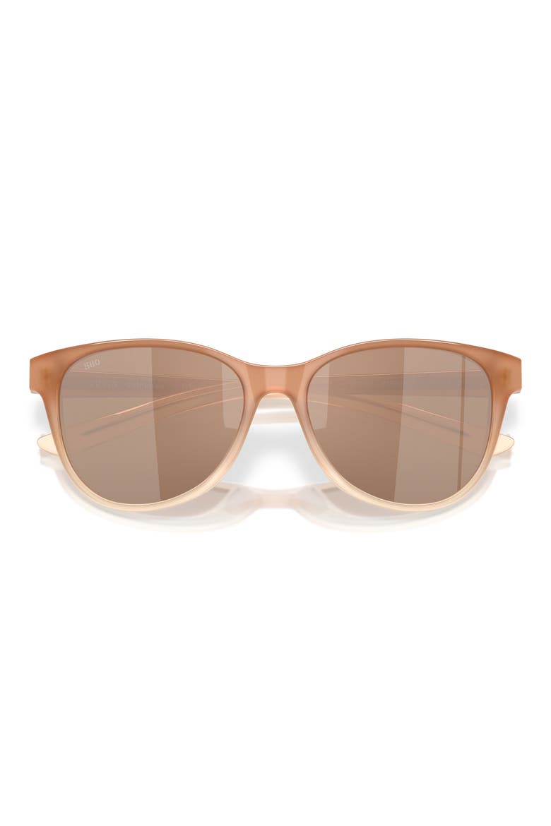 Catherine 57mm Polarized Phantos Sunglasses, Alternate, color, SANDBAR/ COPPER SILVER 580G