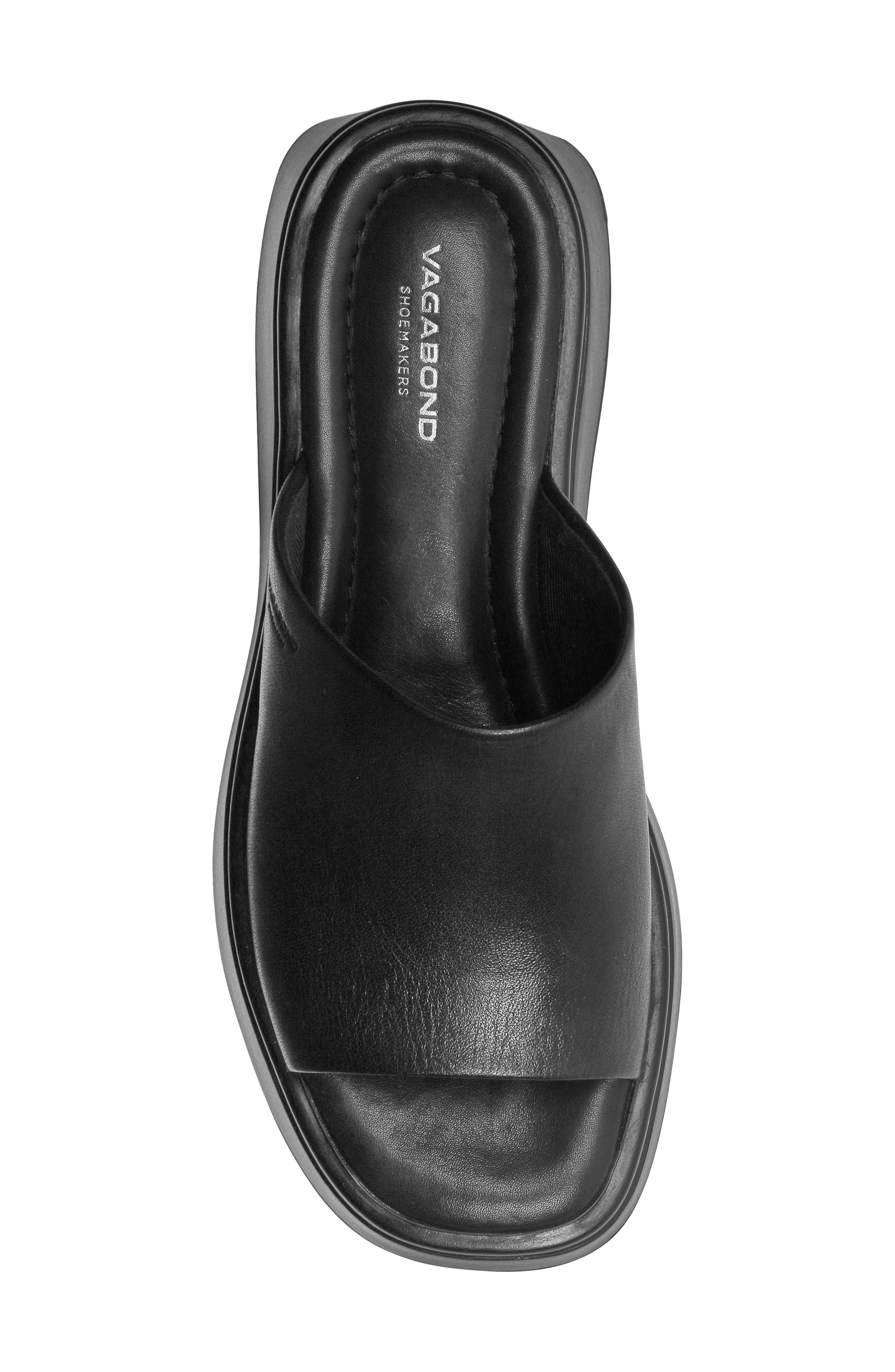 Vagabond Shoemakers Courtney Flatform Slide Sandal, Alternate, color, Black