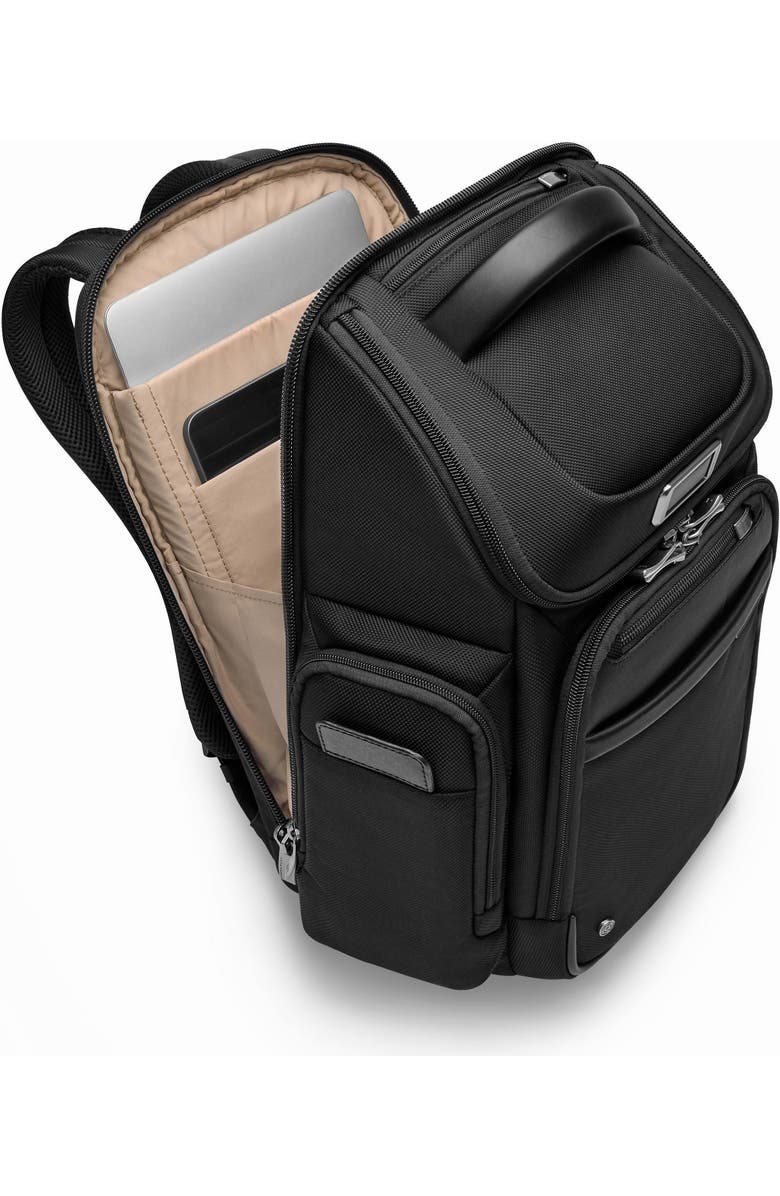 Briggs & Riley @Work Medium Widemouth Backpack, Alternate, color, Black
