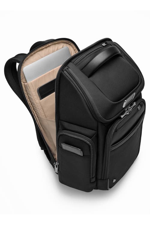 Briggs & Riley Medium Widemouth Backpack In Black