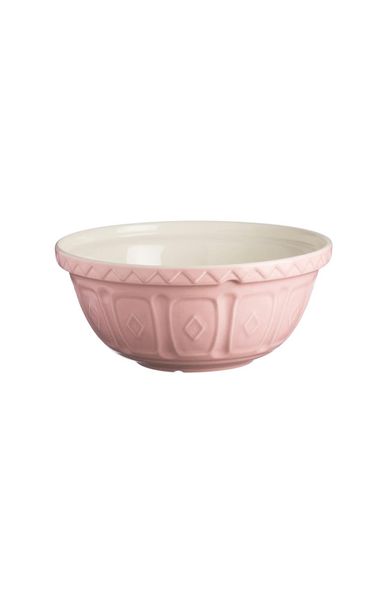 MASON CASH Color Mix Powder Pink Size 18 Mixing Bowl, 2.85 Quart, Main, color, Powder Pink