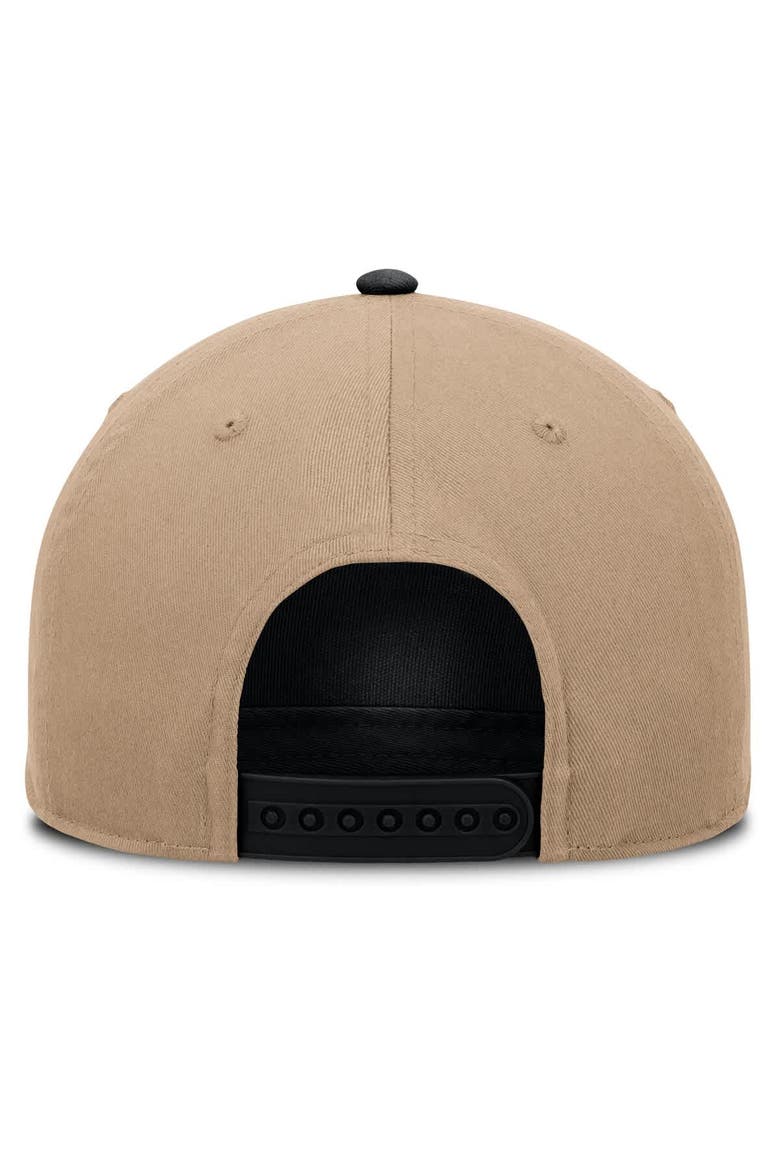 Men's Nike  Khaki/Black Boston Red Sox Rise A-Frame Adjustable Hat, Alternate, color, Khaki