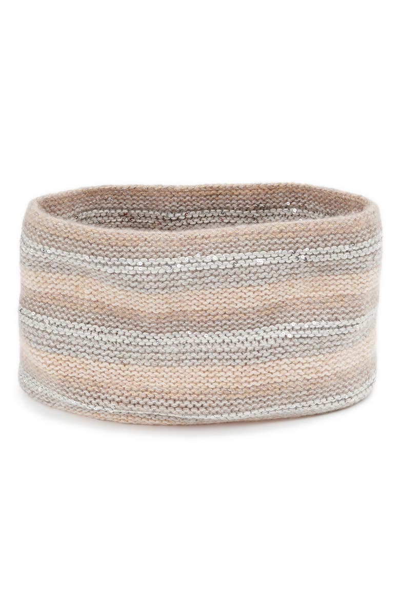 Lafayette 148 New York Links Cashmere Blend Infinity Scarf, Alternate, color,