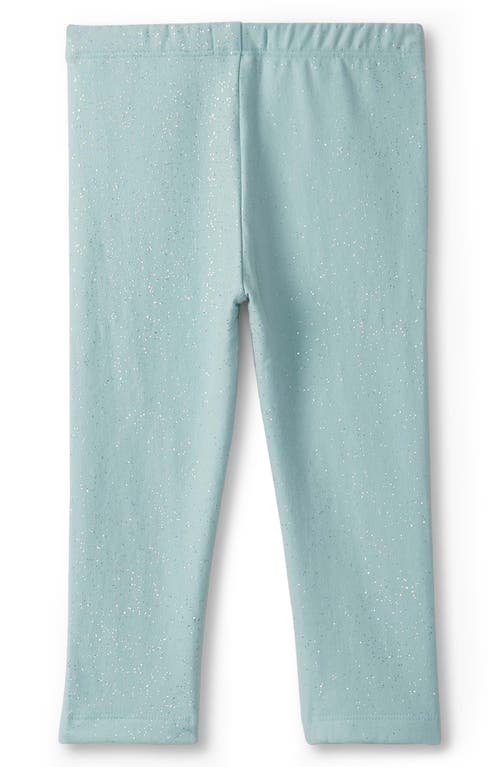 Hatley Cozy Glitter Leggings In Blue