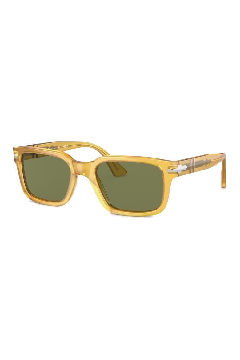 55mm Rectangular Sunglasses, Alternate, color, YELLOW