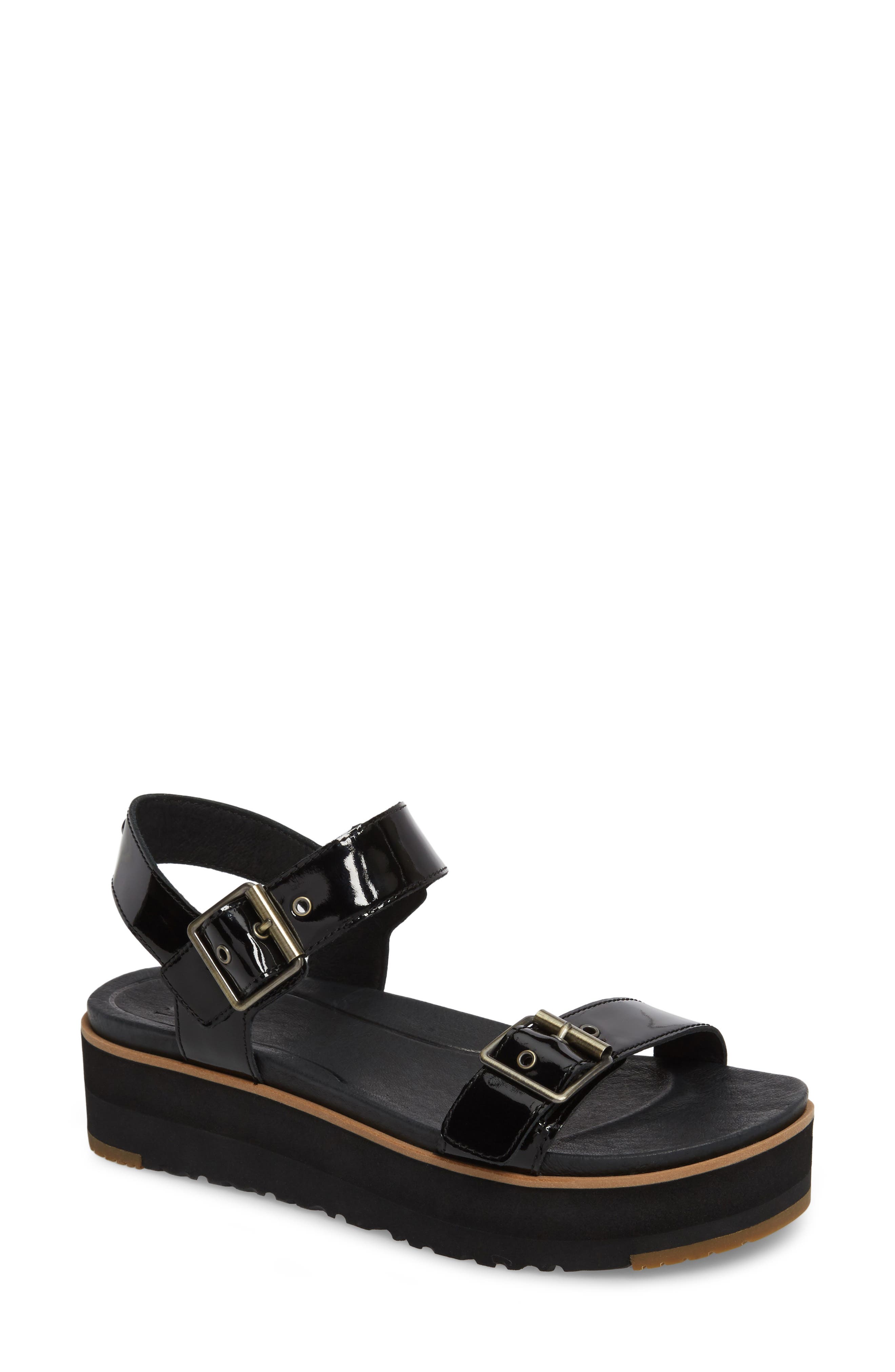 UGG<sup>®</sup> Angie Platform Sandal, Main, color, 