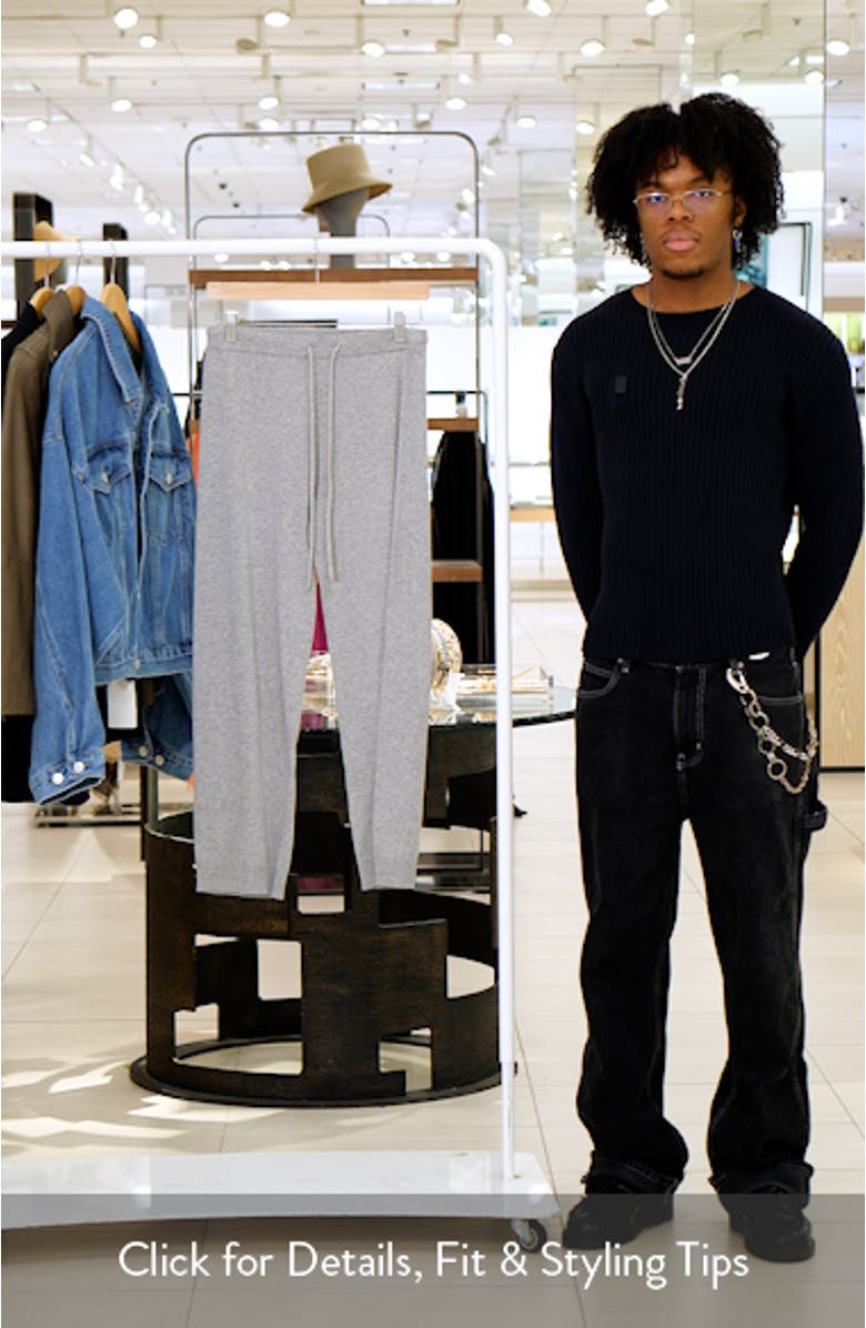 The Lantern Crop Cotton Sweatpants, sales video thumbnail