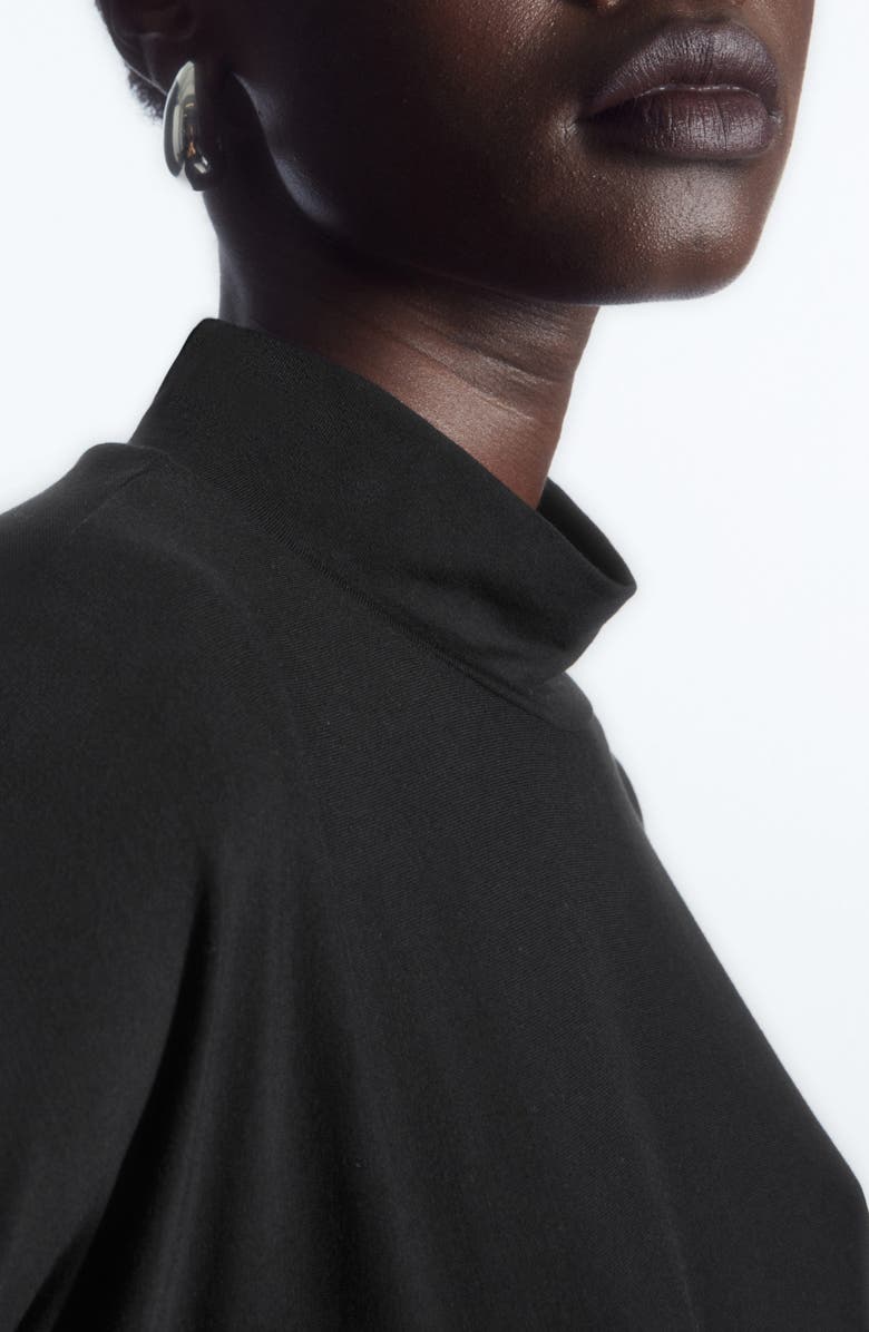 COS Mock Neck Top, Alternate, color, 