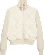 Burberry Kelsey Quilted Nylon & Knit Down Jacket